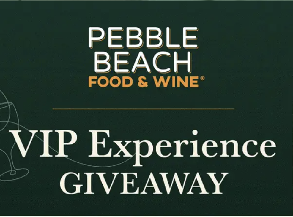 USA Today Pebble Beach Food & Wine VIP Experience Sweepstakes