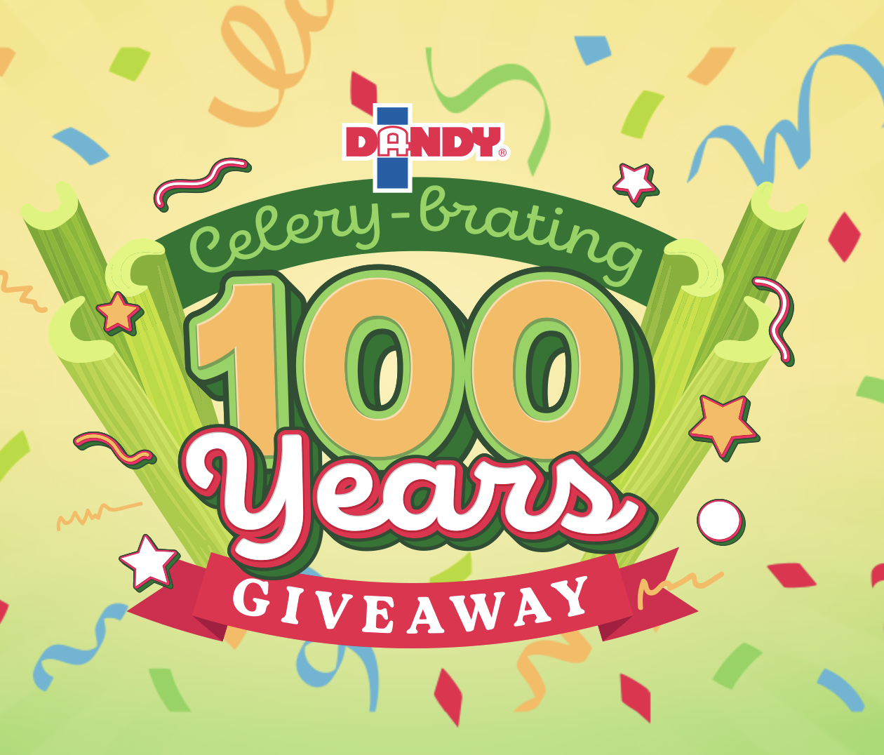Duda Fresh Celery-brating 100 Years Giveaway
