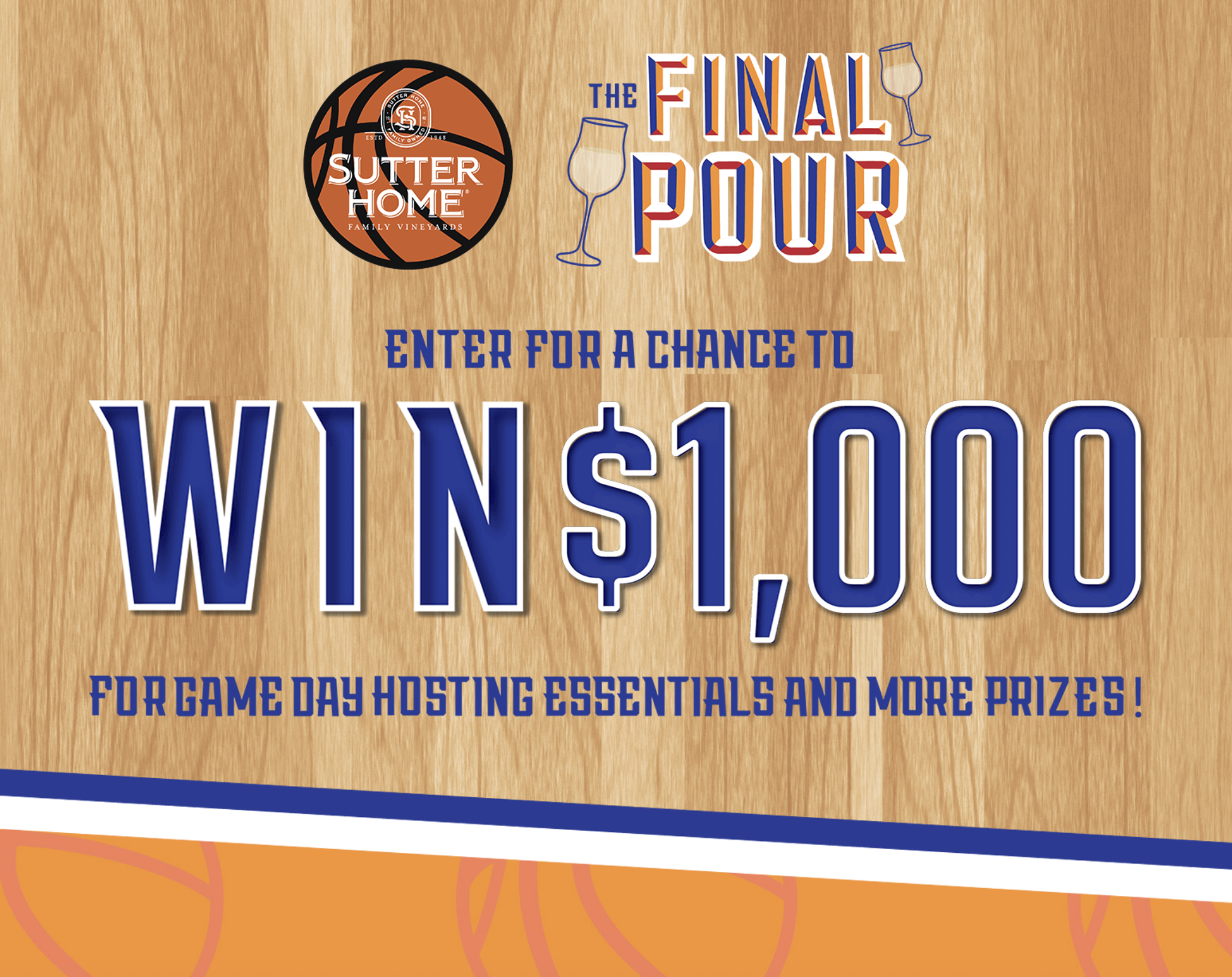 Sutter Home Winery Sip To The Championship Sweepstakes