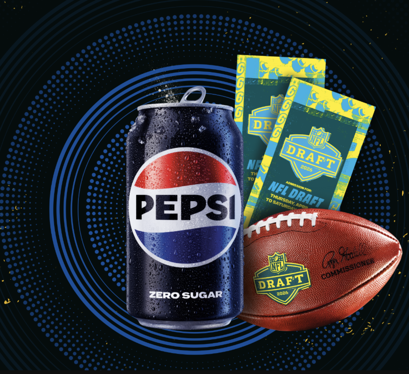 Pepsi X NFL Draft 2026 Sweepstakes