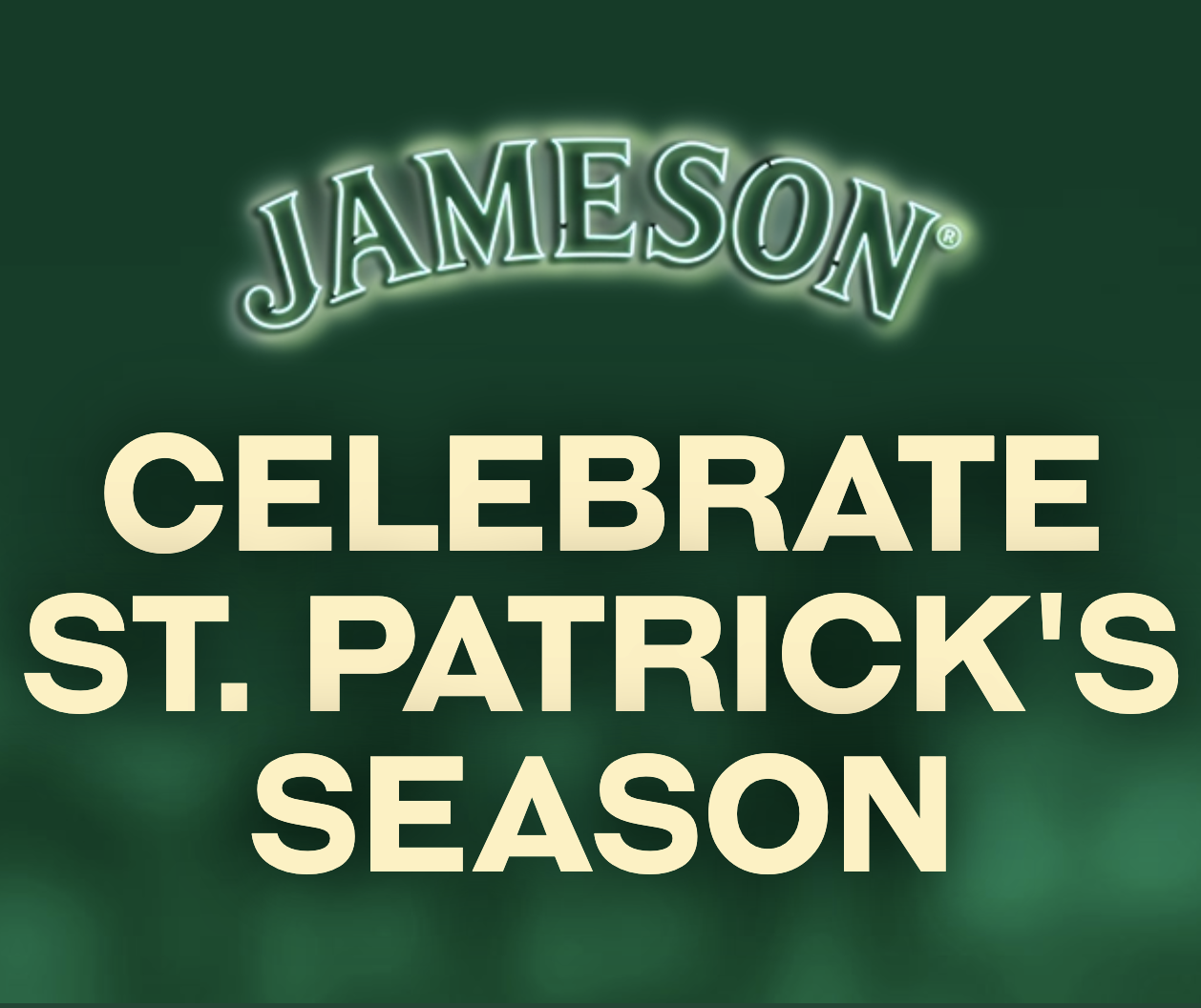Jameson Irish Whiskey St. Patrick's Day Sweepstakes