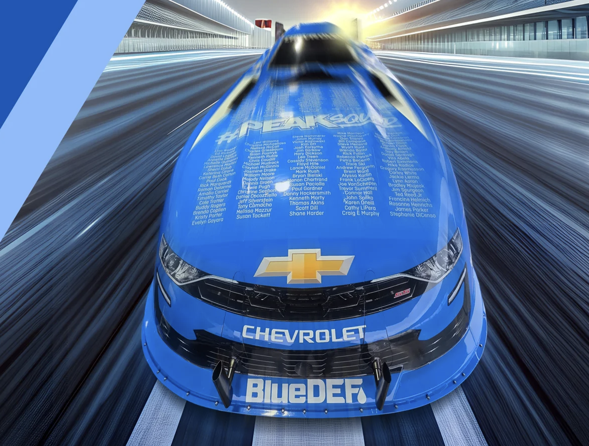 John Force Racing Hood Signing Contest