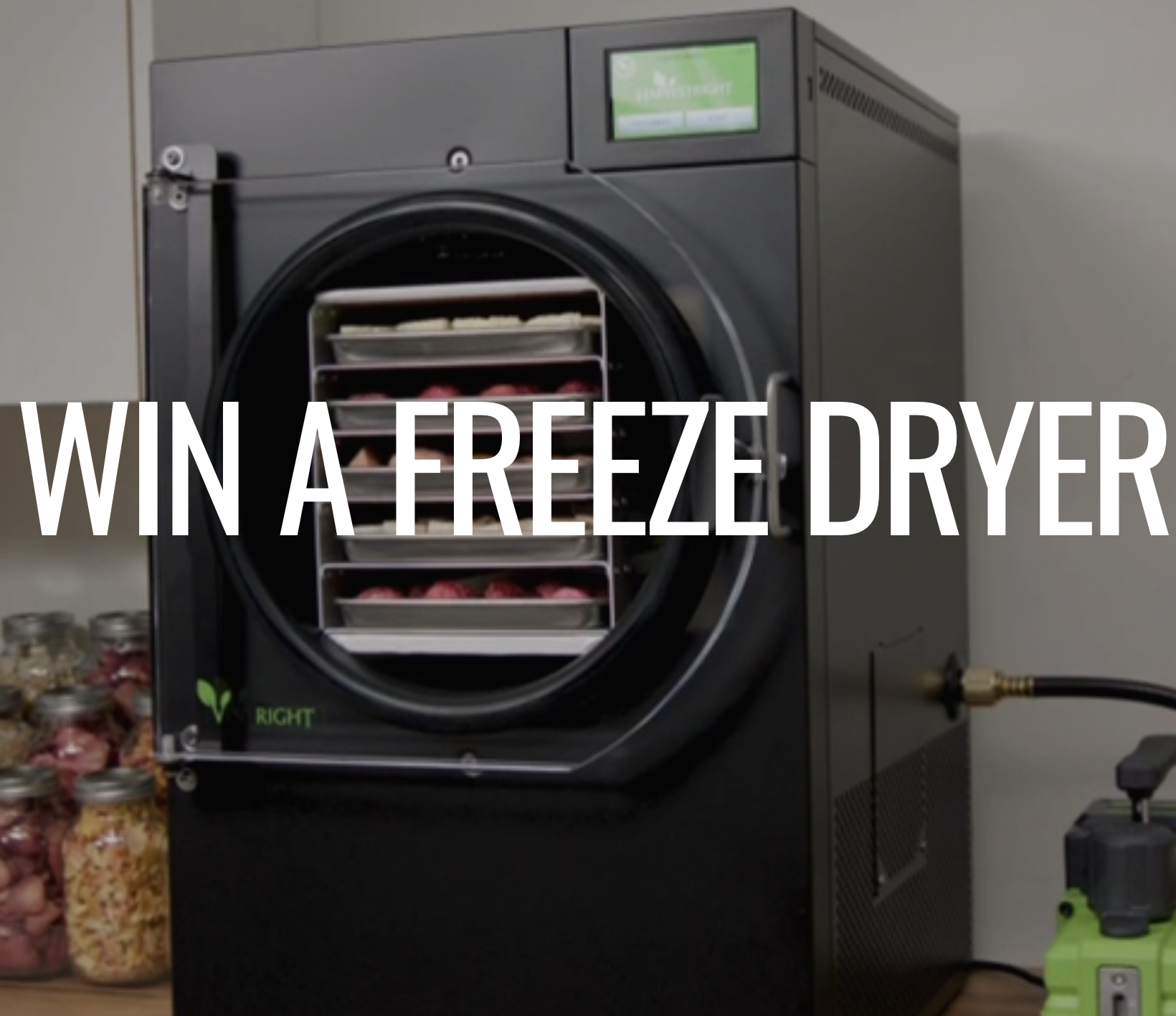 Harvest Right Medium Home Freeze Dryer Giveaway