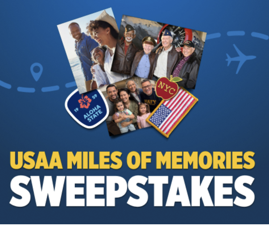 USAA 2026 Miles of Memories Sweepstakes