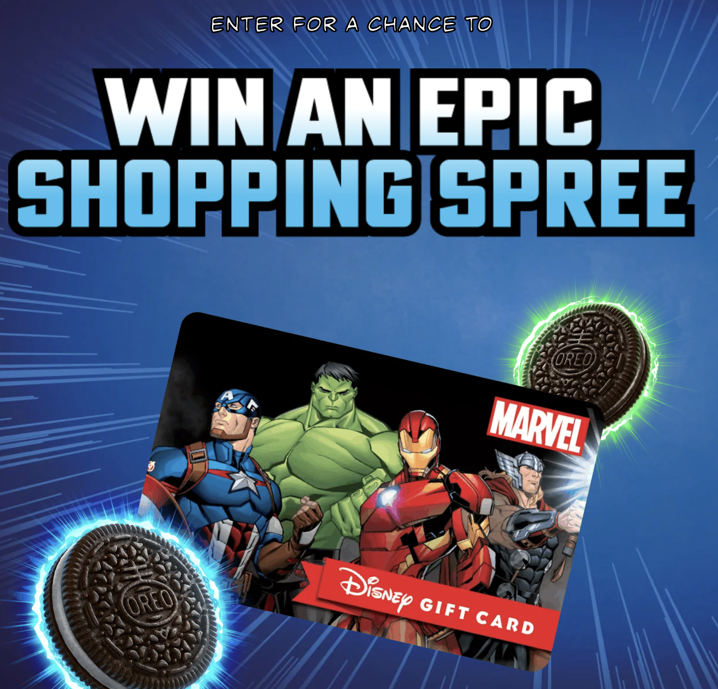 2026 Oreo Shopping Spree Sweepstakes