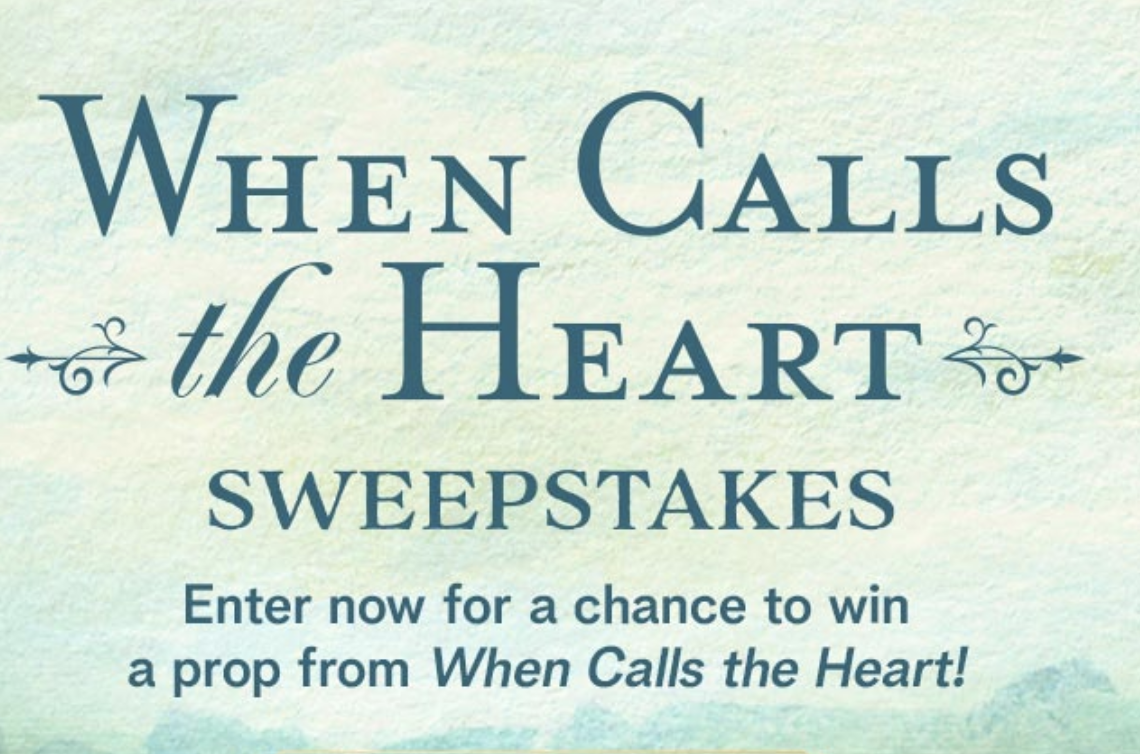 When Calls the Heart Prop Giveaway