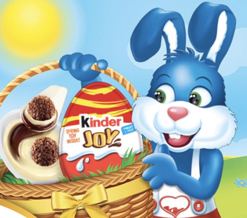 Kinder Joy Find The Golden Bunny Toy Sweepstakes